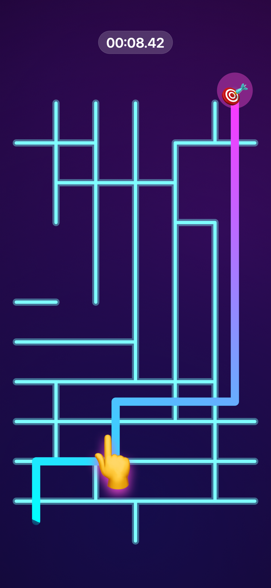 Neon Grid theme